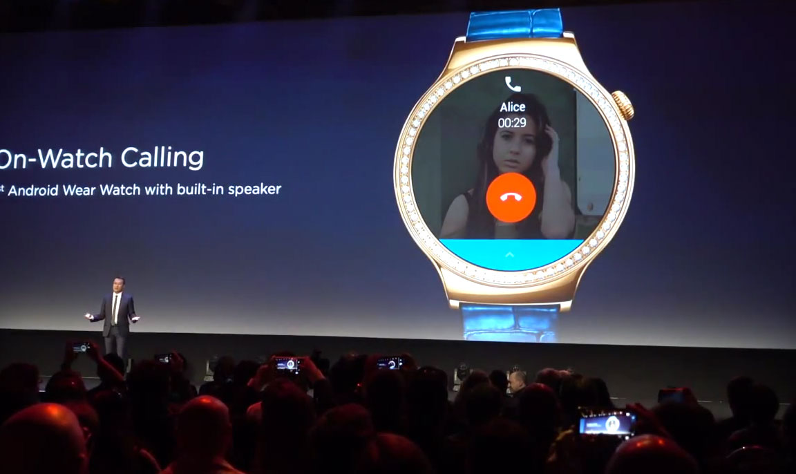 huawei watch calling setup