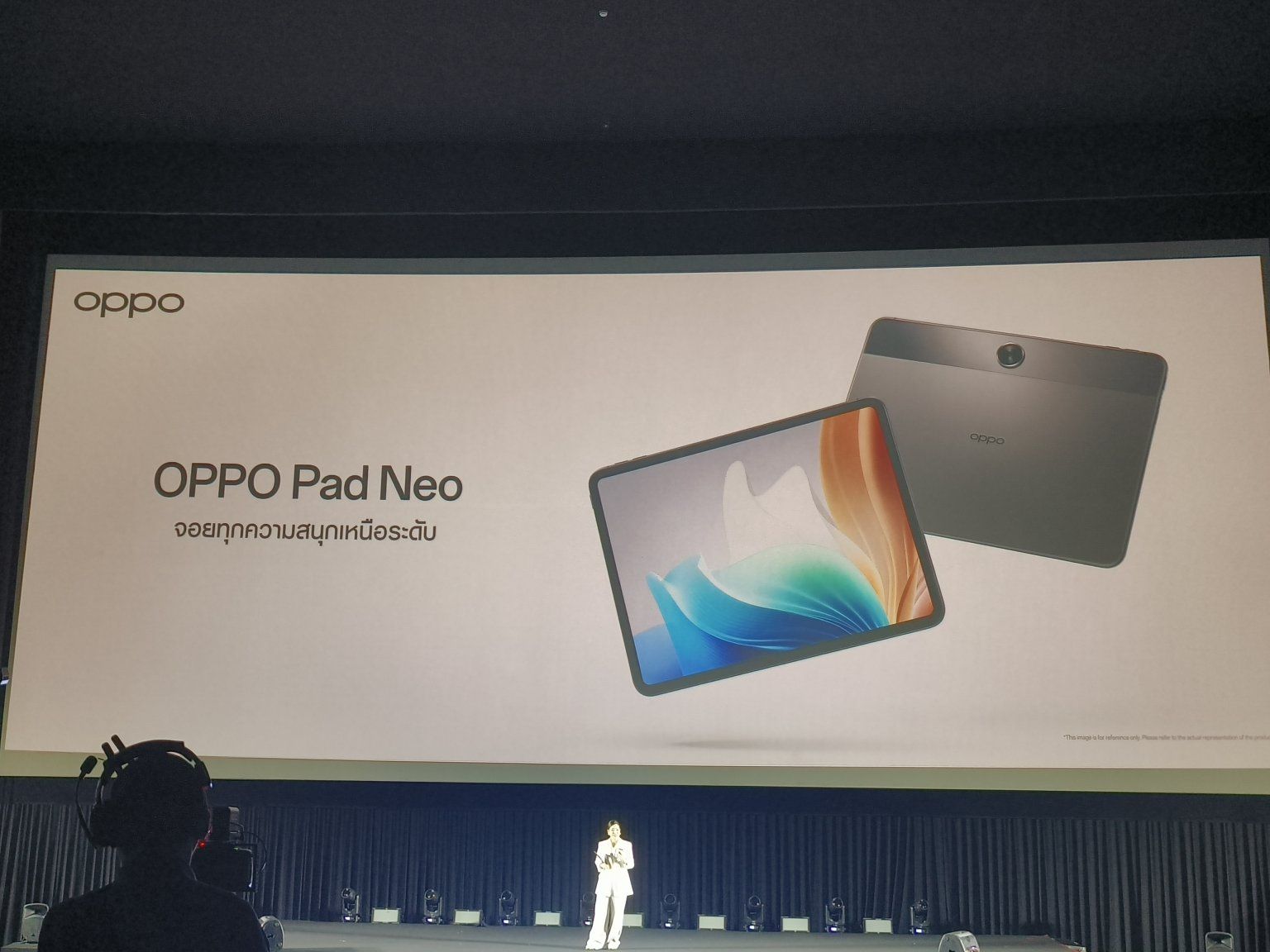 ราคาไทย OPPO Pad Neo แทบเลตเกงเอนเตอรเทน จอใหญ ลำโพง 4 ตว ราคา