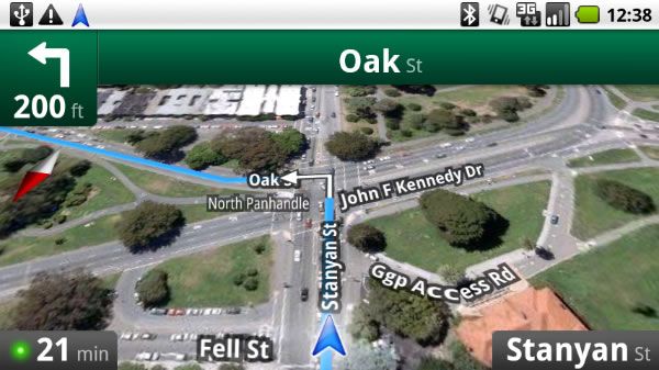 Google Maps Navigation ถูกแฮคลง G1 แล้ว