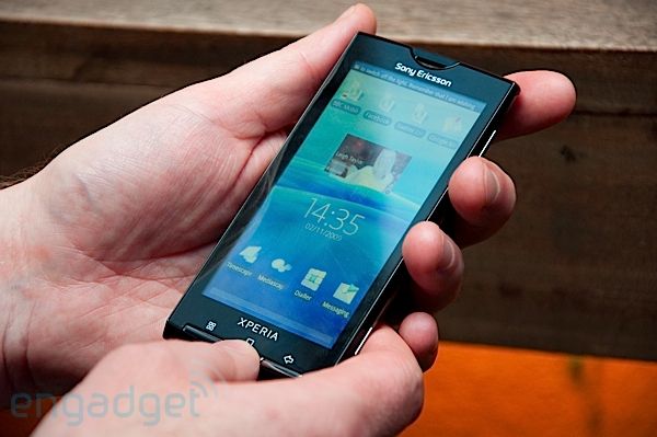 Sony Ericsson XPeria X10 แอนดรอย์โฟนเครื่องแรกจากค่าย SE