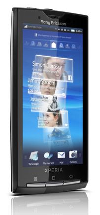 Sony Ericsson X10 จะมาพร้อมกับ Android 1.6 ไม่ใช่ 2.0