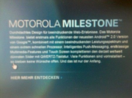 Motorola เครียด โดนผู้ใช้ Milestone จากฝั่งยุโรปถล่ม Facebook