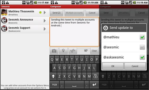 Seesmic ออกเวอร์ชั่นใหม่ สนับสนุนการล็อคอินหลาย Account