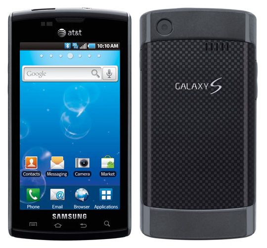 Galaxy S บนเครือข่าย AT&T กับชื่อใหม่ว่า Samsung Captivate