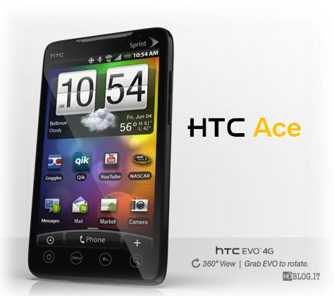 Evo4G ภาค GSM อาจจะมาในชื่อ HTC ACE