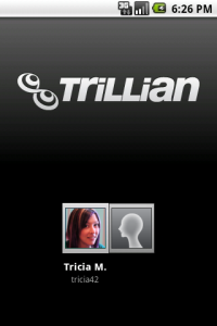 Trillian กำลังจะถูกปล่อยลงบน android พร้อมรองรับ 1.6 ขึ้นไป