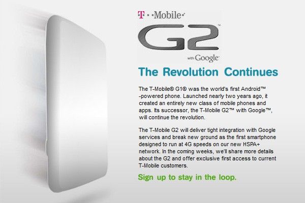 T-Mobile ทำเซอร์ไพรส์ เตรียมออก G2!!