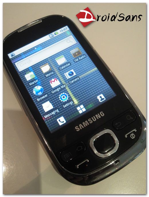 Samsung Galaxy 5 โผล่ แอนดรอยด์สวยใสสไตล์ Candy