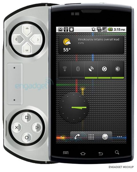 [ข่าวลือ] Sony Ericsson กำลังซุ่มทำ PSP Phone รัน Android 3.0