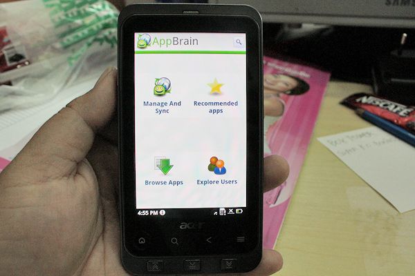 ลงสารพัดแอพให้ Android Phone ของคุณด้วย AppBrain