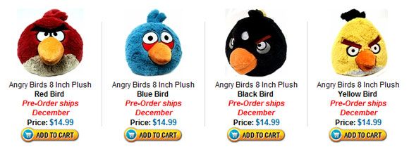 นกพิโรธ Angry Birds จุติเป็นตุ๊กตาค่าตัว 450 บาท น่ารักได้อีกก