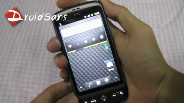 Android 2.3 Gingerbread on HTC Desire