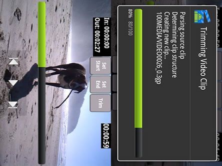 Snip Video Trimmer : ตัดต่อวิดีโอแบบง่ายๆได้แล้วบน android