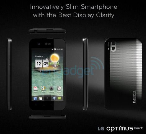 LG Optimus Black (LG Optimus 2X Version 4G) พร้อมเปิดตัวในงาน CES 2011
