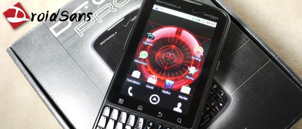 Review : Motorola Droid Pro หุ่นเขียวทรงร่าง BB
