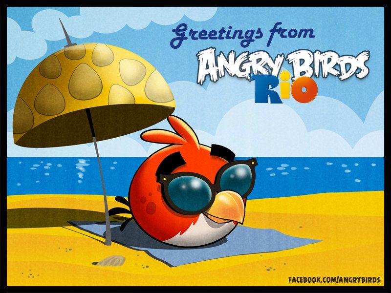 Angry Birds Rio : Beach Volley 1.1.0 มาแล้วที่ Amazon AppStore