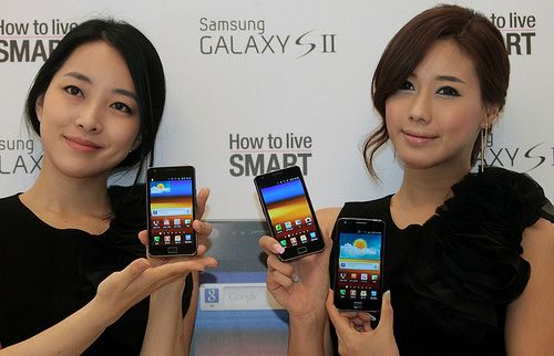 ยอดจอง Samsung Galaxy SII ทะลักแซงสถิติยอดจอง iPhone 4 ในเกาหลี