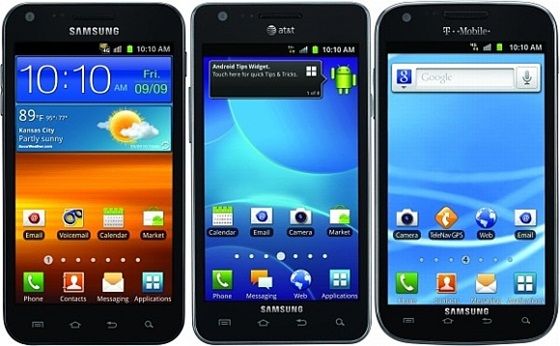 ซัมซุงเปิดตัว Samsung Galaxy S II ในสหรัฐกับ AT&T, Sprint และ T-Mobile 3 ค่ายรวด!