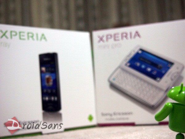 Preview : แกะกล่อง Xperia Mini Pro และ Xperia Ray