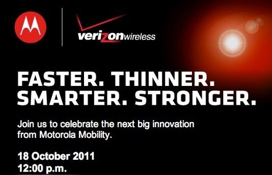 Motorola เตรียมเปิดตัว android รุ่นใหม่ 18 ตุลาคมนี้