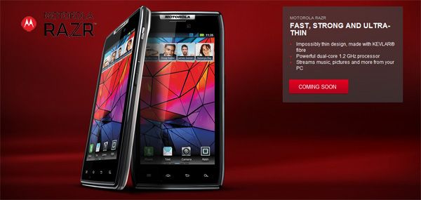 Motorola RAZR เปิดตัวเบาๆ พร้อมขายทั่วโลก