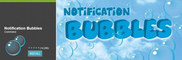 “Notification Bubbles” Live Wallpapers ที่ทำอะไรได้หลายอย่าง