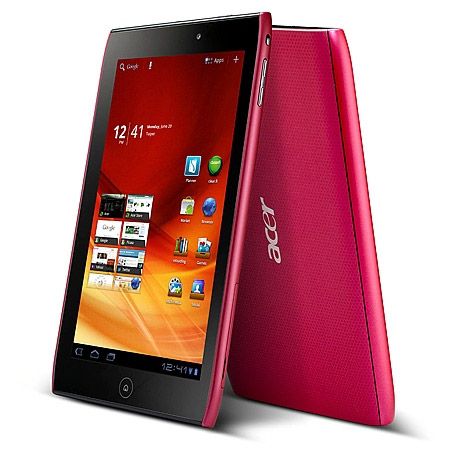 Acer ออก Iconia Tab A100 สีแดง … ไม่ก็ชมพูไม่ก็ม่วงนี่แหละ