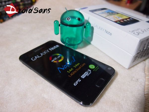 DroidSans Unbox : แกะกล่อง Samsung Galaxy Note และ . . .