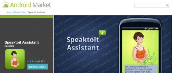 iOS มี Siri แอนดรอยด์ก็มีผู้ช่วยเหมือนกัน “Speaktoit Assistant”