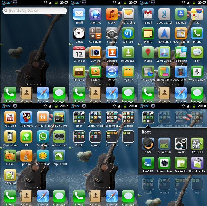 Espier Launcher Home Screen ที่ลอก iOS มาทุกอย่างตั้งแต่หน้าตายันลำไส้ใหญ่