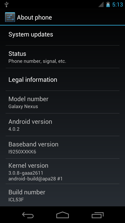 จัดเต็มชุดใหญ่กับ Galaxy Nexus: วิธีการ flash, root, unlock bootloader, install CWM