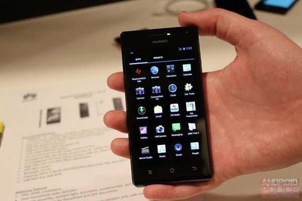 [CES2012] Huawei เอาจริง มาพร้อม Ascend P1 S มือถือ Android สุดบาง