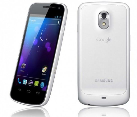 Galaxy Nexus สีขาวเปิดตัวแล้ว จะเริ่มขายเดือนกุมภาพันธ์นี้
