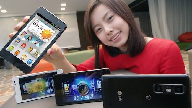 สานต่อ 3 มิติ LG Optimus 3D Cube เปิดตัวที่เกาหลี