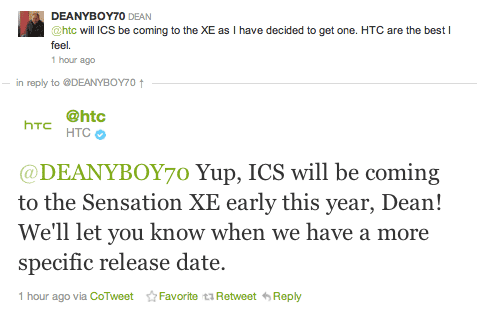 HTC ประกาศแปด! Sensation XE เตรียมรับอัพเกรด ICS ต้นปีนี้แน่นอน