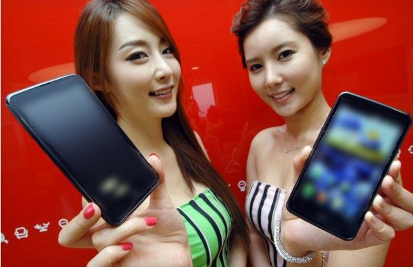 ลือทั่วเกาหลี LG Optimus Sketch มือถือ Android จอ 5 นิ้ว