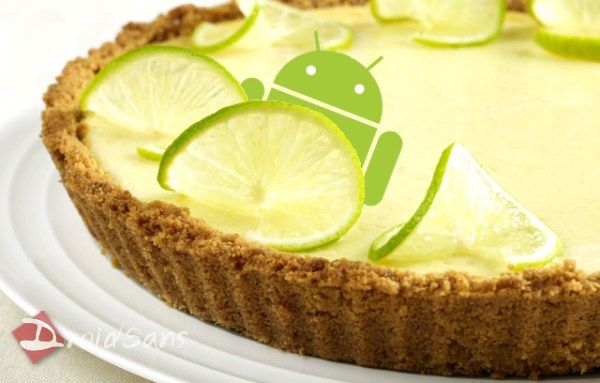 ลือกันให้แซ่บ พายมะนาว (Key Lime Pie) คือชื่อเวอร์ชั่นต่อไปของ Android
