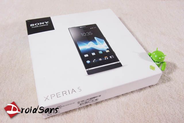 DroidSans Unbox : แกะกล่อง Sony Xperia S
