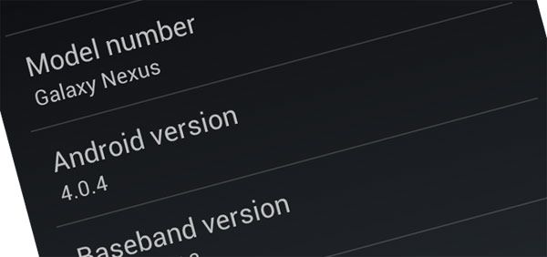 Galaxy Nexus : วิธีการอัพเดตเป็น Android 4.0.x, 4.1.x ด้วย OTA แบบ Manual ผ่าน CWM