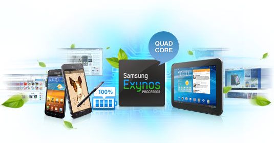 Samsung เปิดตัวชิปประมวลผล Quad Core ตระกูล Exynos 4 Quad อย่างเป็นทางการ
