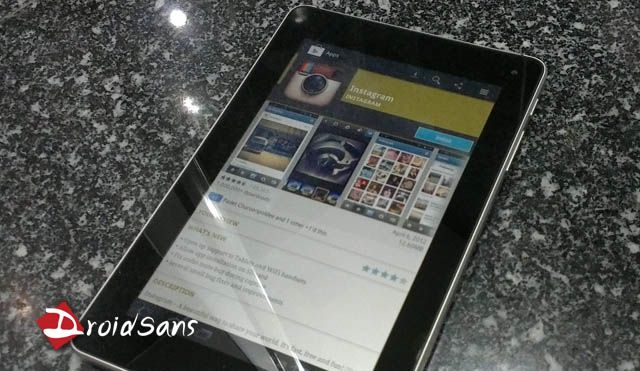 Instagram 1.0.3 อ้าแขนรับ Android Tablet และ Android WiFi
