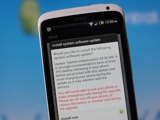 HTC เริ่มปล่อยอัพเดตเฟิร์มแวร์เวอร์ชั่น 1.28 ขนาด 30MB ทาง OTA แล้ว