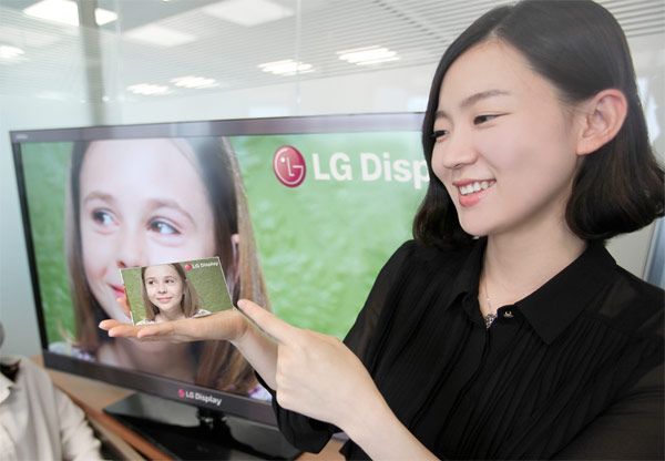 LG เปิดตัวจอ Full HD 1080p ขนาด 5 นิ้ว ความหนาแน่นพิกเซล 440 ppi ใช้จริงภายในปีนี้