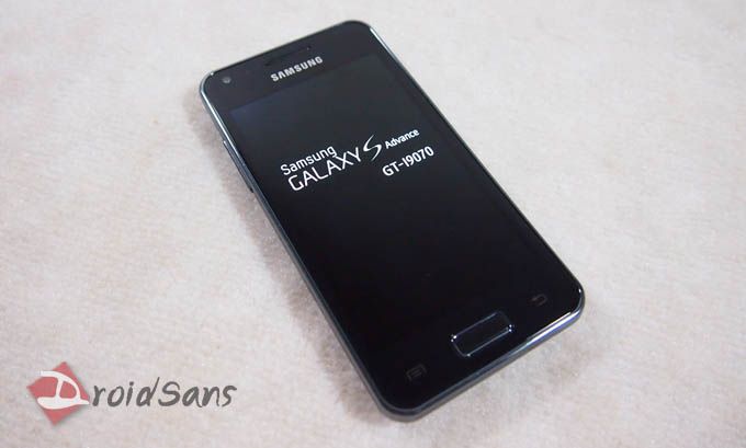 DroidSans Preview : Samsung Galaxy S Advance GT-I9070