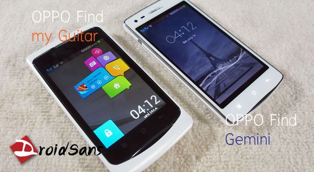 DroidSans Review : OPPO Find my Guitar ควงมากับ OPPO Find Gemini