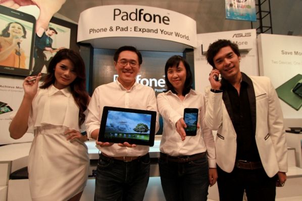 ASUS เปิดตัว Padfone ในไทยอย่างเป็นทางการ พร้อมเผยจะนำ Nexus 7 มาจำหน่ายไตรมาส 4 ปีนี้