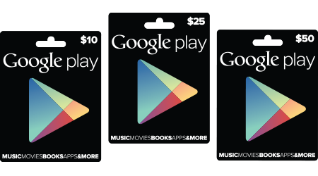 Play Store Gift Card เปิดขายอย่างเป็นทางการแล้วในสหรัฐ และจะเปิดขายออนไลน์เร็วๆ นี้