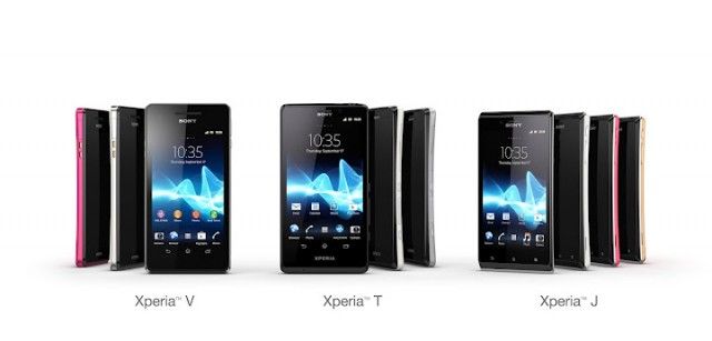 [IFA] Sony mobile เปิดตัวมือถือ Xperia J, T และ V