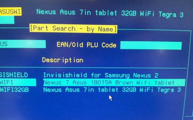 หลุดข้อมูล Nexus 7 ขนาดใหม่ 32 GB พร้อมกับ Samsung Nexus 2