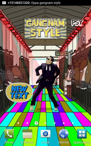 Gangnam Style Live Wallpaper แท้ๆ จาก PSY ลง Play Store ให้โหลดแล้ววันนี้